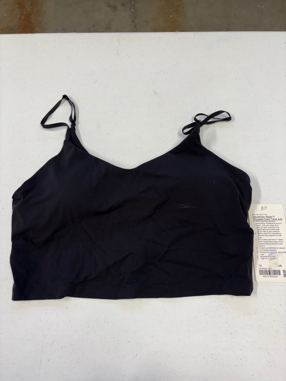 Lululemon Align Croppd Cami Tank A/B